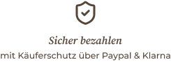 Sicher bezahlen