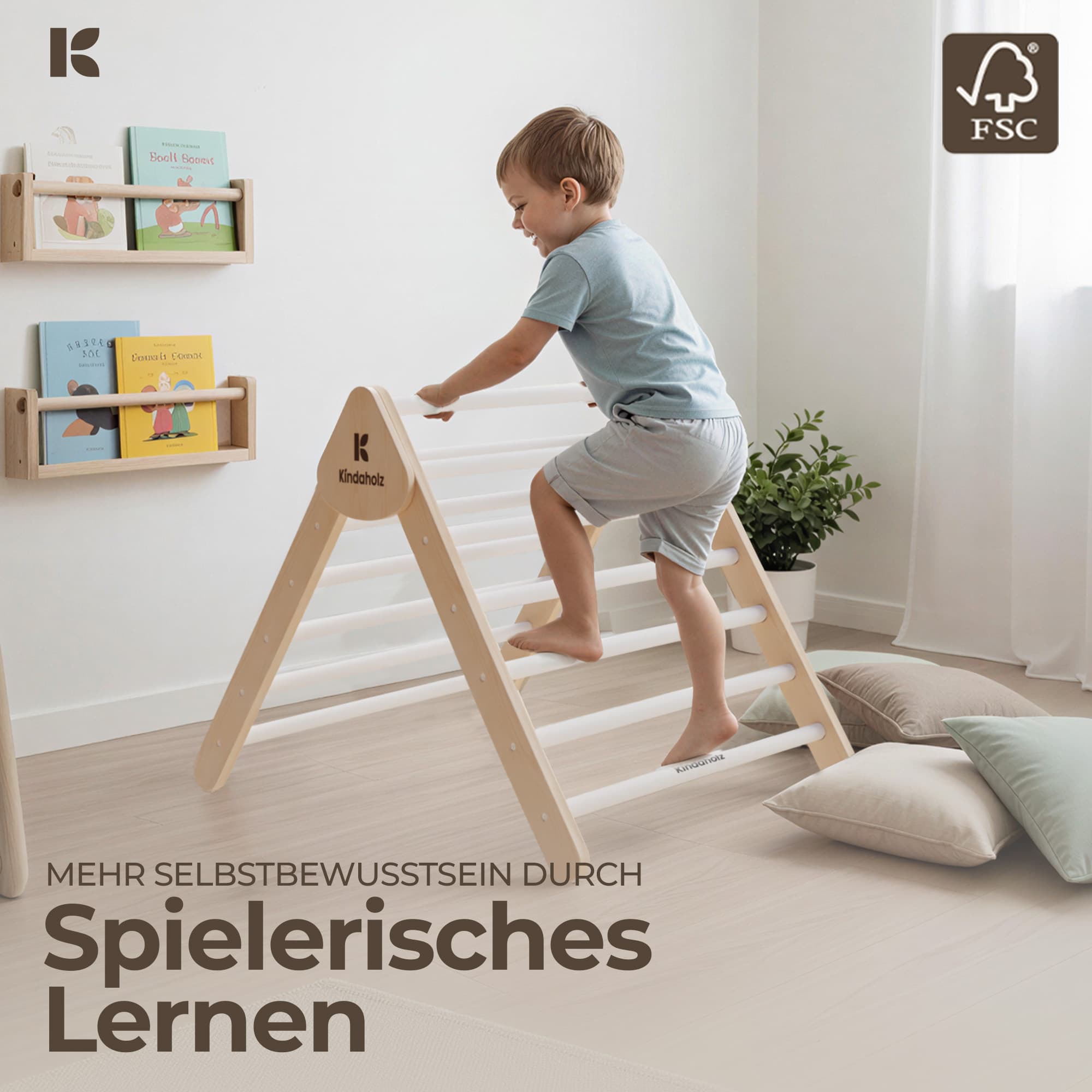 NINA Kletterbogen weiß - hover