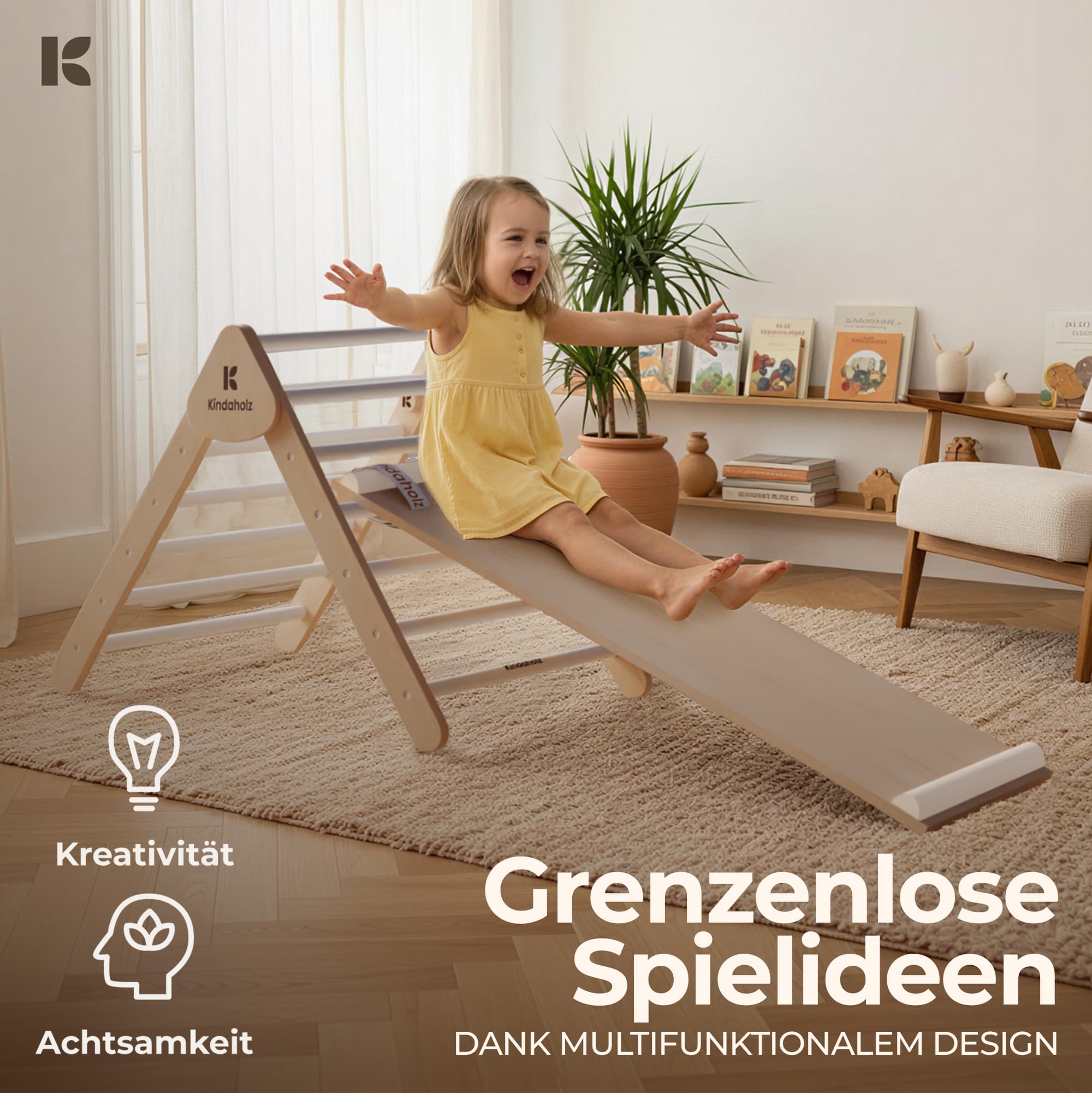 Regt Fantasie und freies Spiel an